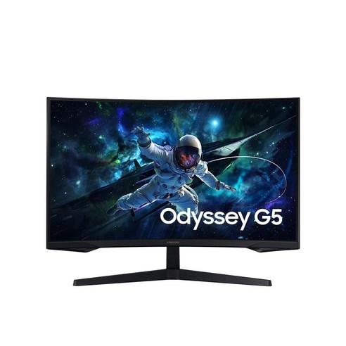 삼성모니터 32인치 오디세이 G5 LS32CG550 게이밍 모니터 QHD 165Hz 1ms 커브드