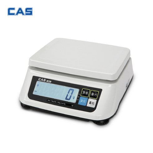 카스 디지털 전자저울 SWII-6CS 최대 6kg (2g단위)