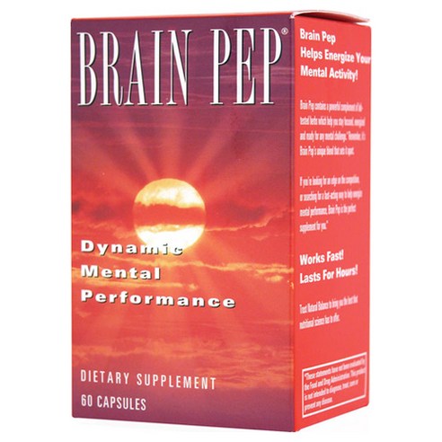 Natural Balance 브레인 펩 캡슐, 60개입, 1개