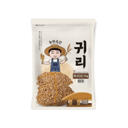 농부곡간 캐나다산 귀리, 5kg, 1개