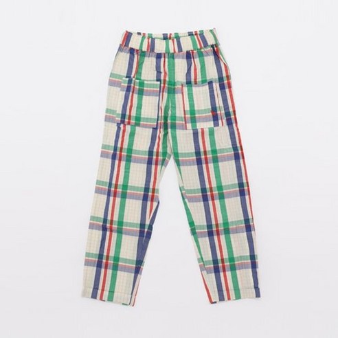 보보쇼즈 지금발송 24SS 124AC111 198 마드라스 팬츠