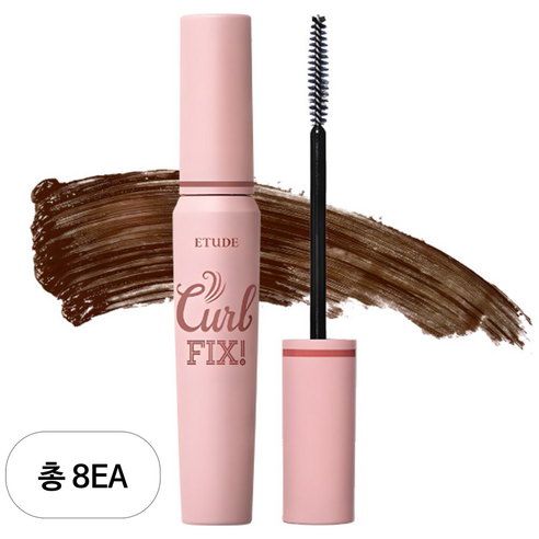 에뛰드 NEW 컬픽스 마스카라 7.5g, 0 02브라운, 8개 - 마스카라 | 쿠팡