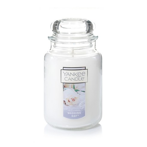 양키캔들 라지자 웨딩데이, 623g, 1개