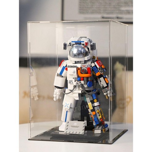 우주 왕복선 비행사 로켓 블럭 우주피규어, B. 플래티넘 컬렉터스 에디션 Astronaut, 1개