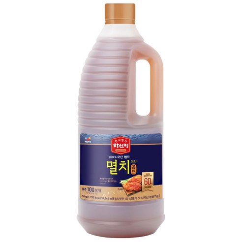 하선정 멸치액젓 골드, 2.5kg, 1개