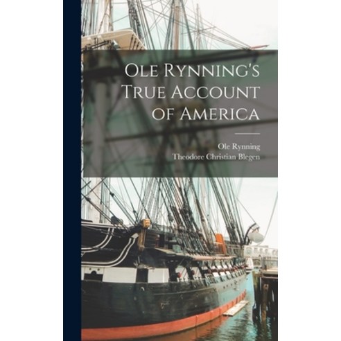 (영문도서) Ole Rynning''s True Account of America Hardcover, Hassell Street ...
