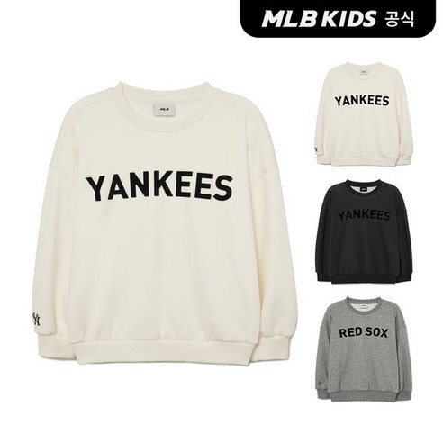 MLB키즈 () 베이직 융기모 맨투맨 (3color) 343959
