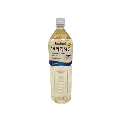 청정원 대상 투명 슈가 카페 시럽 1.5L / 커피 시럽, 1병 메이플슈가 청정원 대상 투명 슈가 카페 시럽 1.5L / 커피 시럽, 1병 메이플슈가