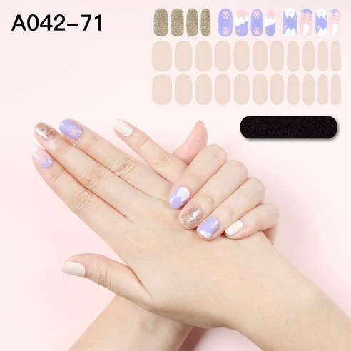 GN Aphrodite 네일패치 네일아트 네일스티커 34P, 1개, A042-71
