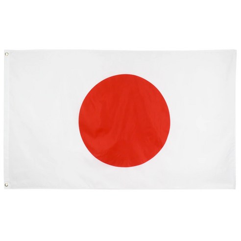 일본국기 중형 대형 일장기 아시아국기 인테리어용 소품 90x60 150x90cm 2종 일본 japan flag, 90x60cm, 1개, 혼합색상