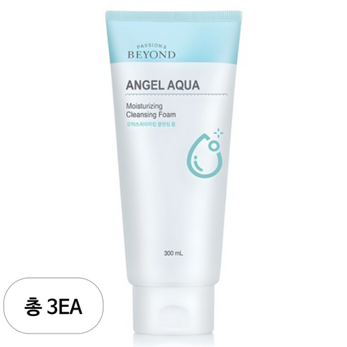 비욘드 엔젤아쿠아 모이스처 클렌징폼, 3개, 300ml