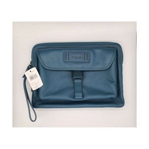 코치 레인저 파우치 리프 블루 팔찌 코치 COACH 1172 가방