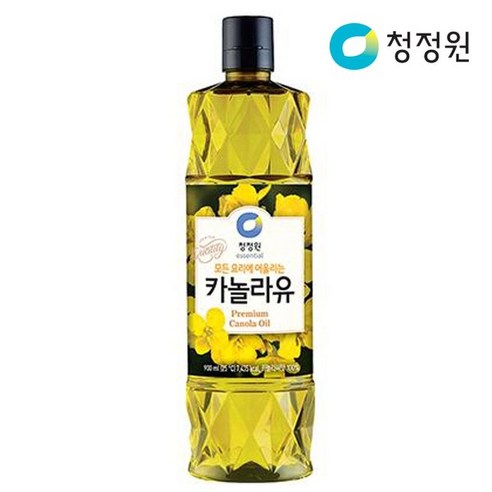 청정원카놀라유 베스트식품 청정원 참빛고운 카놀라유 900ml x6개, 6개 Best Top5