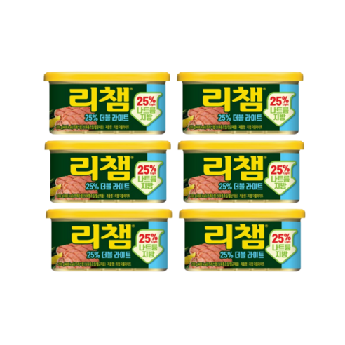 리챔 더블라이트 6p, 200g, 6개