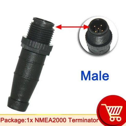 NMEA2000 터미네이터 120ohm 암 5 핀 수 NMEA 2000 저항 종단 CX5105 케이블 보트 요트 해양용 1 개, [01] 1pc NMEA2000, 01 1pc NMEA2000, 01 1pc NMEA2000