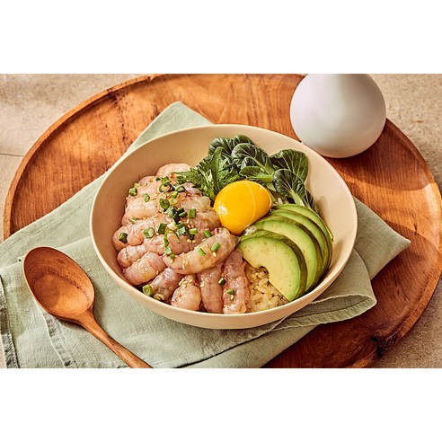 명동게장의 신선한 딱새우로 만든 맛있고 건강한 딱새우장