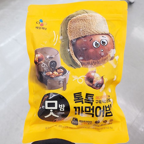 CJ 맛밤 톡톡까먹어밤 500g, 6개