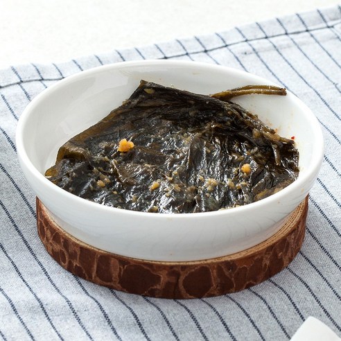 바로푸드 친정김치 된장깻잎 1kg 밑반찬, 1개