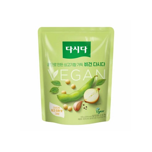 비건다시다 콩으로 만든 쇠고기향 가득 100g, 2개