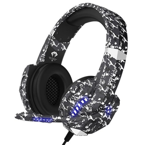 Xzante PYTHON FLY 게임 PC 헤드셋 7.1 저음 서라운드 사운드 스테레오 LED 조명 소음 제거 마이크 포함 PS5 PS4 Xbox 용 회색