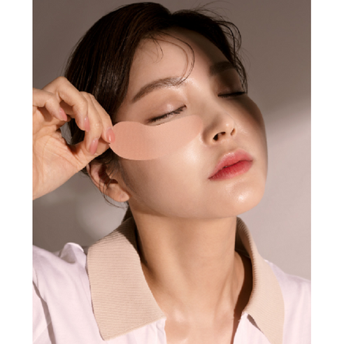 골프얼굴패치 골프패치 자외선패치 자외선차단 등산 야외활동 기미주근깨방지 썬크림대용 눈가주름방지, 1개
