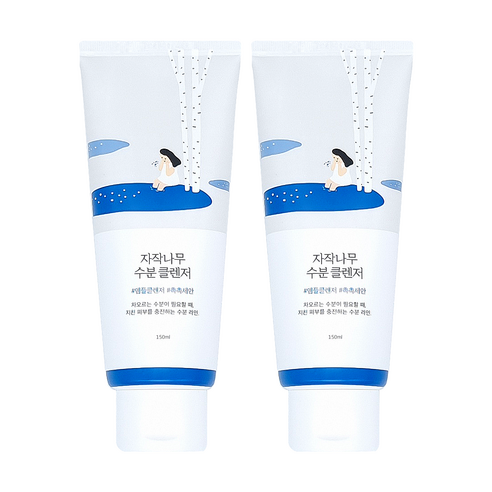 라운드랩 자작나무 수분 클렌저, 150ml, 2개