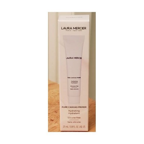 로라 메르시에 퓨어 캔버스 프라이머 하이드레이팅 실리콘 프리 0.8 fl oz 여행용 사이즈