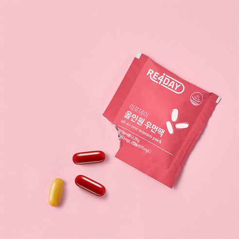 여성 건강을 위한 필수 영양소를 한 캡슐에 담았습니다!