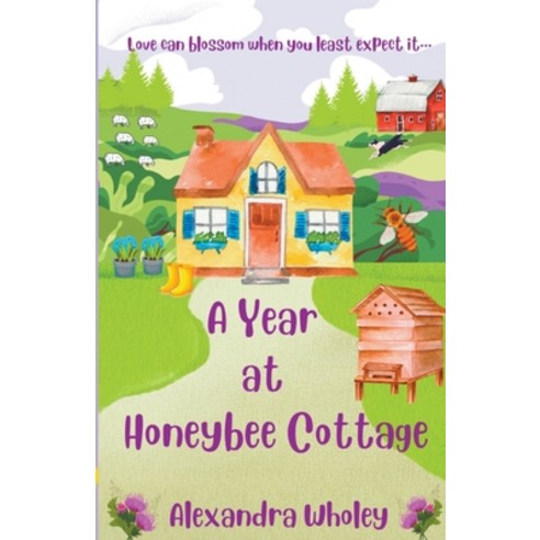 (영문도서) A Year at Honeybee Cottage Paperback, Yellow Moth Press, English, 9798215564950