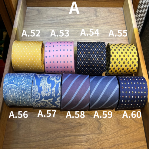 이태리 명품 넥타이로 밋밋한 수트에 세련된 감성을 더하세요!