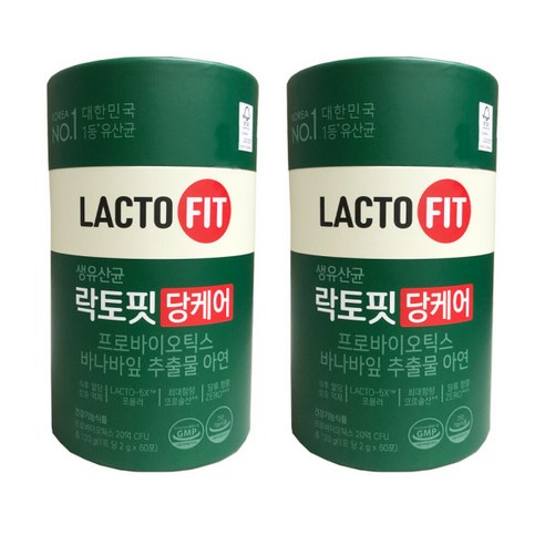 락토핏 당케어 2g x 60포, 120g, 1개