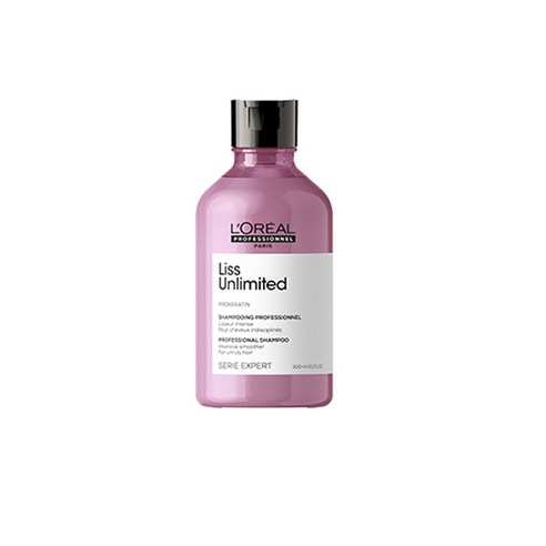 [로레알] 세리 엑스퍼트 리스 언리미티드 샴푸 + 전용펌프 (열펌/곱슬모발용), 1500ml, 1개