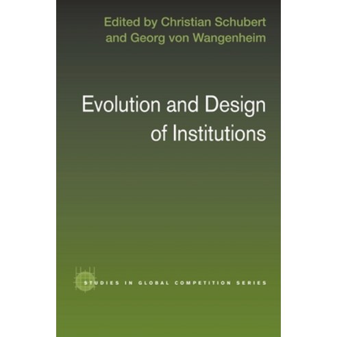 (영문도서) Evolution and Design of Institutions Paperback, Routledge, English, 9780415647663