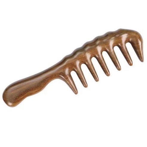 원목 마사지빗 통증완화 괄사 두피마사지, 1개, 옵션1
