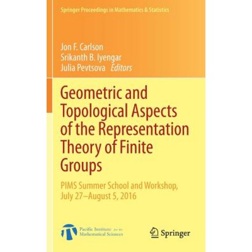 (영문도서) Geometric and Topological Aspects of the Representation Theory of Finite Groups: PIMS Summer ... Hardcover, Springer, English, 9783319940328