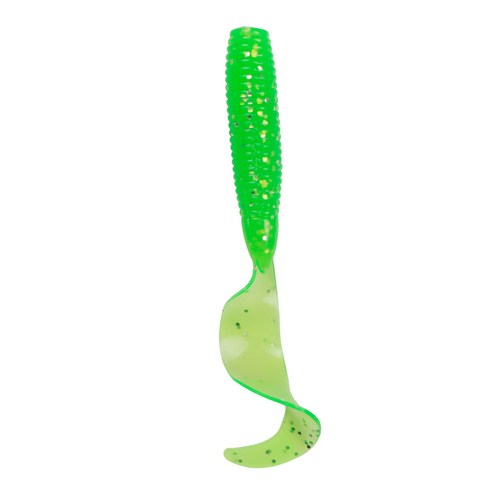 꼬리구더기 루아 가짜 미끼 10cm7.5g 미끼 단꼬리 연충 낚시 미끼 다색 5P, 초록색