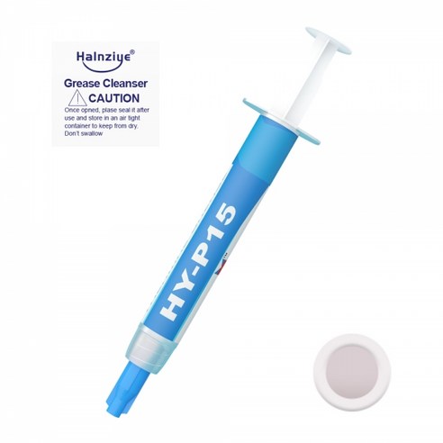 할른지예 HY-P15 써멀구리스 (4g) – 1개 써멀컴파운드 할른지예 HY-P15 써멀구리스 (4g) – 1개 써멀컴파운드