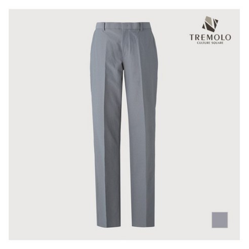 [인디안] [TREMOLO] 폴리100 페일 카키 바지_ TRNDLXYC431 파크랜드
