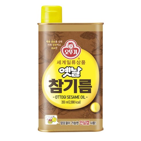 백설고소한참기름a호 오뚜기 옛날 참기름, 54개, 350ml Best Top5