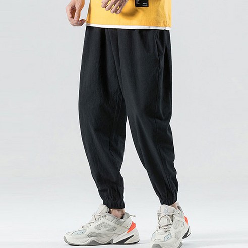 린넨 밴딩 조거팬츠 WI130PN