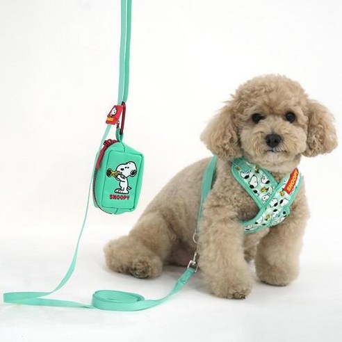 귀여움과 실용성을 모두 갖춘 피너츠 풉백 파우치로 스타일리시한 산책을 즐겨보세요!