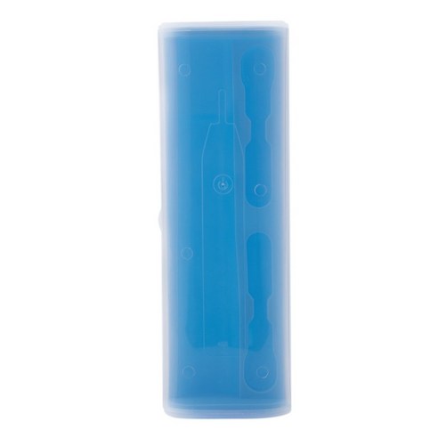 휴대용 전동 칫솔 홀더 케이스 상자 여행 캠핑 구강 B 4 색 (파란색), 보여진 바와 같이, 하나