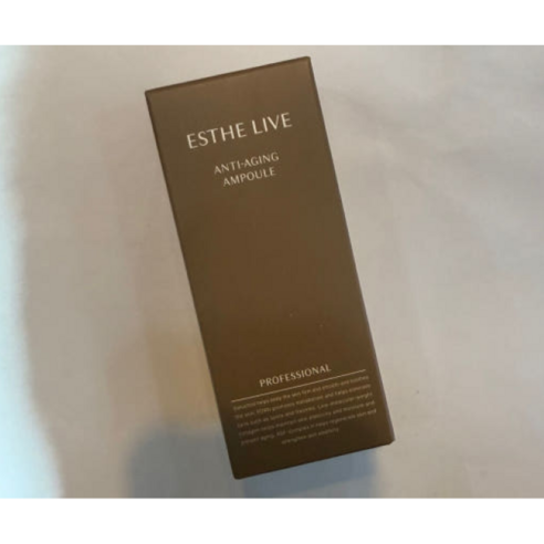 [주름개선앰플] 에스테리브 프로페셔널 안티에이징 앰플 PDRN 4GF 피부리프팅 피부탄력, 30ml, 4개