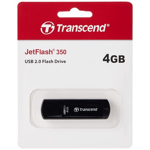 Transcend Jetflash 350 4GB USB 플래시 드라이브 (TS4GJF350).