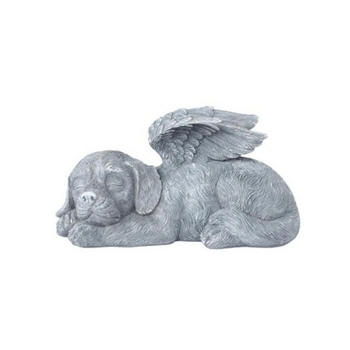 천사 개 고양이 기념석 조각상 애완동물 기념석 화원 장식 강아지 묘비 조각 장식 애완동물 기념 묘비