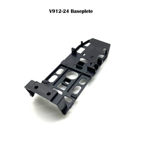 Wltoys V912 RC 헬리콥터 액세서리 블레이드 기어 브러시리스 모터 플라이바 로드 로터 헤드 캐노피 ESC 보드 서보 부품용, CHINA, Baseplete