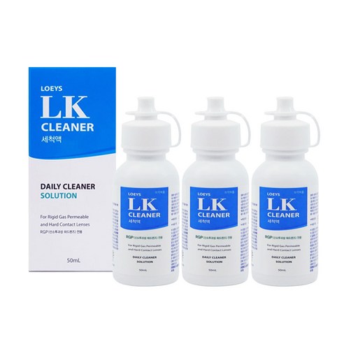 휴먼바이오 LK클리너 (엘케이 세척액), 3개, 50ml