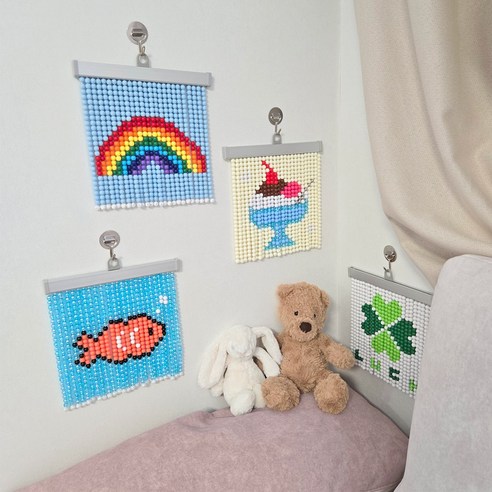 DIY 비즈발 키트로 평범한 공간에 예술 한 스푼 더하기