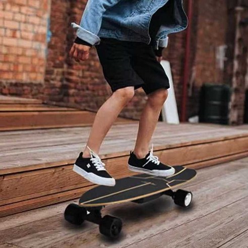 전동 휴대용 어린이 성인 스케이트 롱 마운틴 보드, A타입 18km 배터리 + 5.0ah 24v