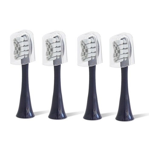 코드나인 음파전동칫솔모 진동칫솔 휴대용 칫솔모2P, 1세트, 전용칫솔모2P_블루